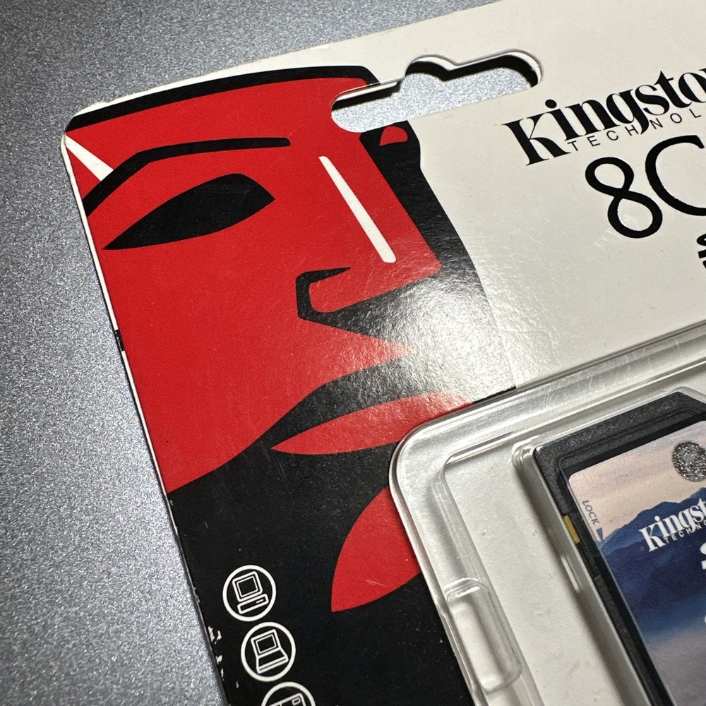 Kingston 8GB SDHC MEMORY CARD Class 4