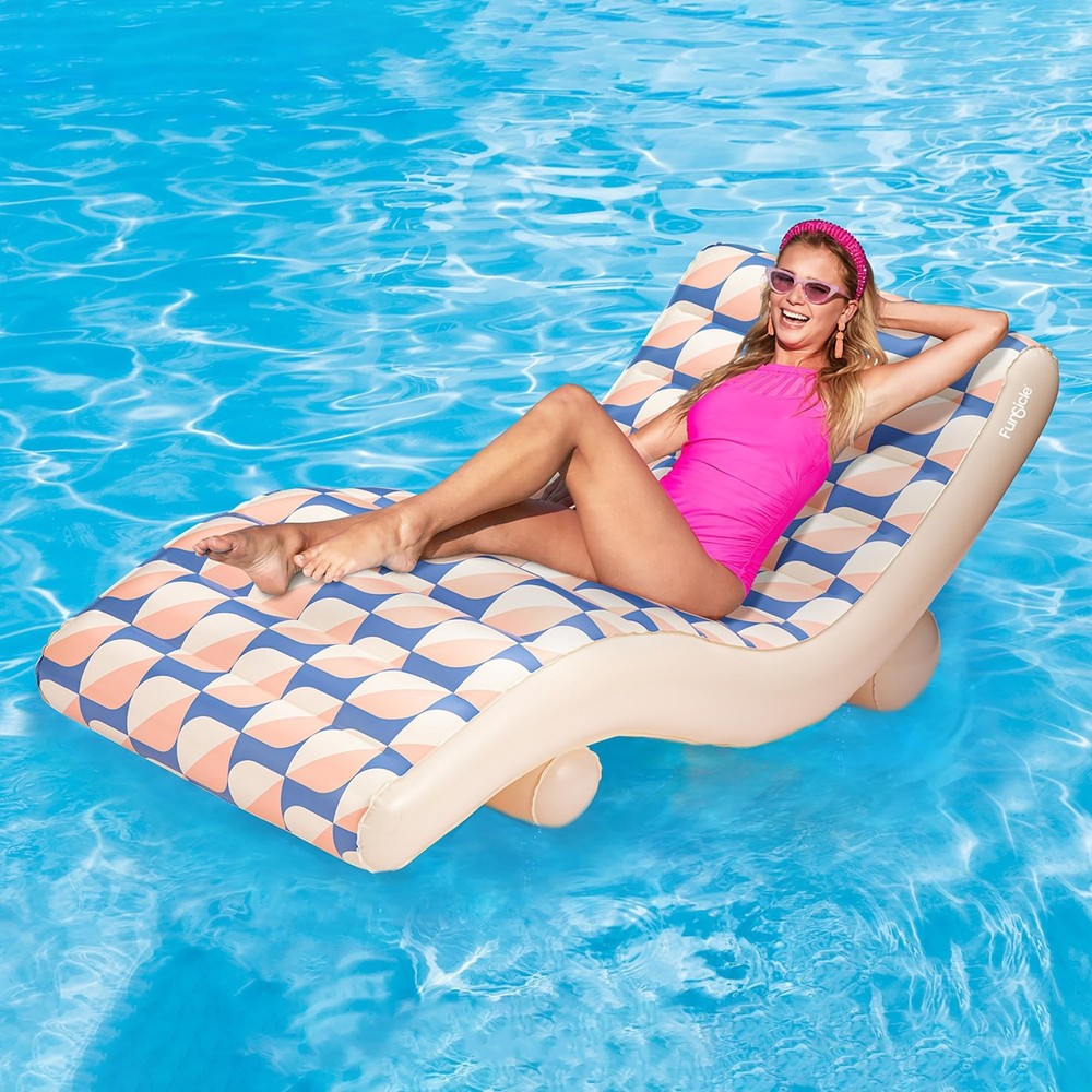 Funsicle: Inflatable Pool & Water Float Chaiser Lounge
