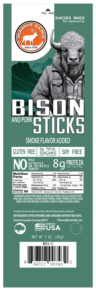 Bison Hickory Snack Stick Multipack