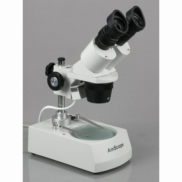 AmScope 20X-40X Binocular Stereo Multi-Use Inspection Microscope All Ages