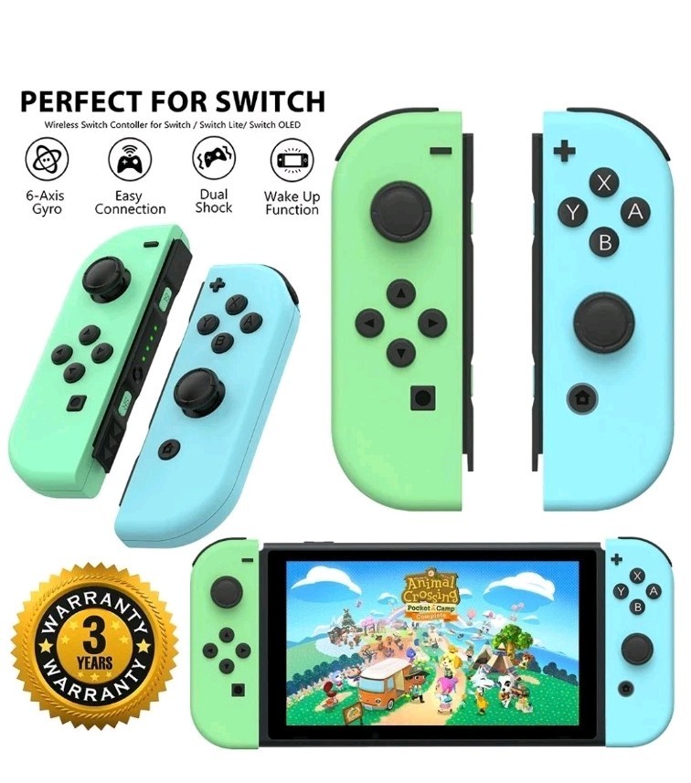 Wireless Gamepad Left & Right Game Controller For Nintendo Switch Joy-Con1-Pair