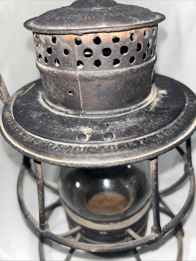 Adlake Kero Railroad Lantern Incomplete