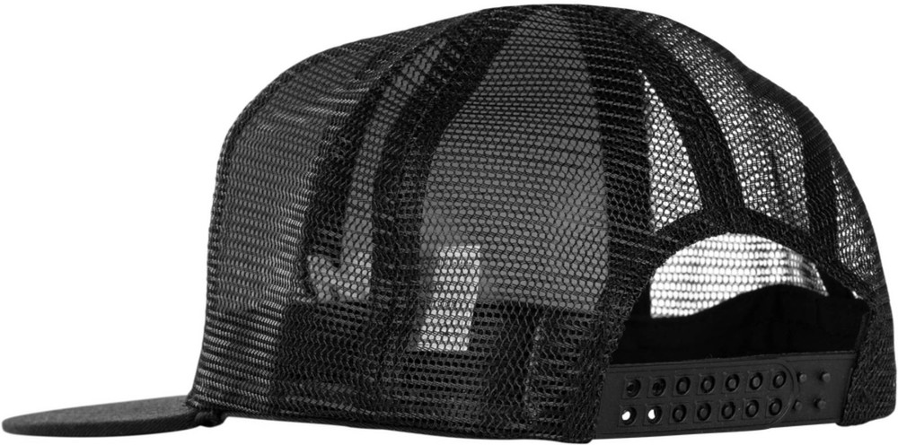 GMAX Logo Mesh Snapback Hat Black
