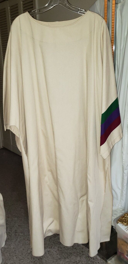 SERVER CHOIR ACOLYTE ALB DALMATIC 47" LONG CUSTOM MADE 2
