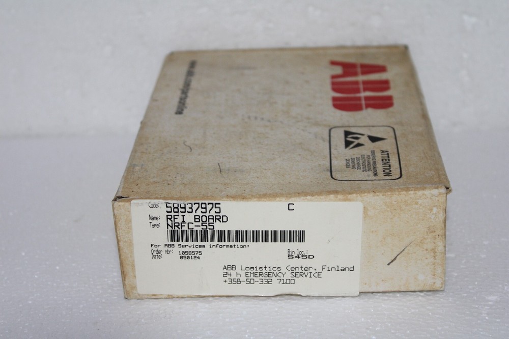 ABB NRFC-55 RFI BOARD CODE: 58937975