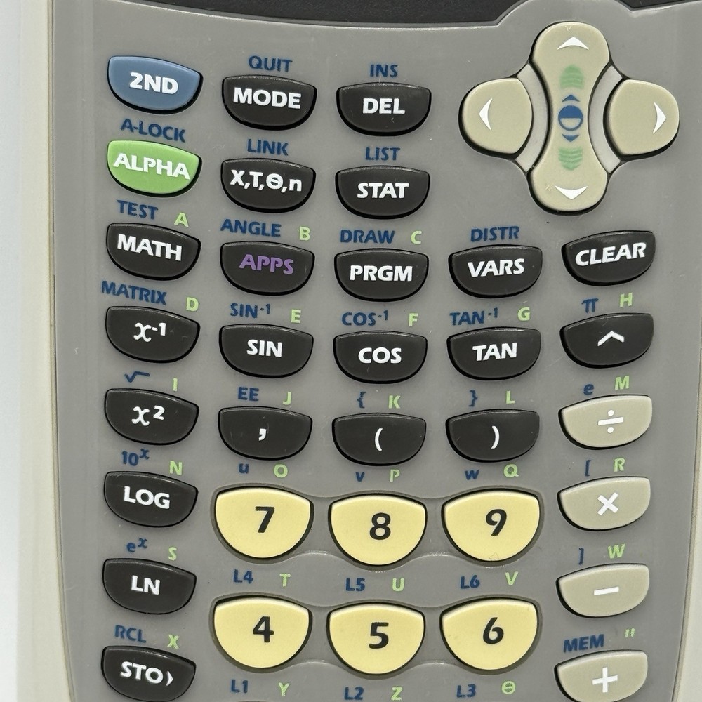 Texas Instruments TI-84 Plus Silver Edition Graphing Calculator W/Cover - Tested