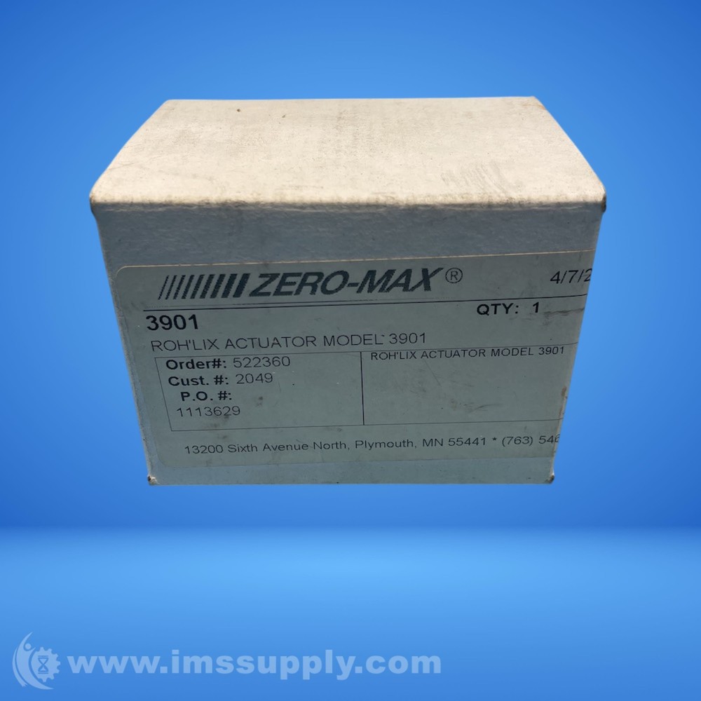 Zero Max 3901 Rohlix Actuator FNOB