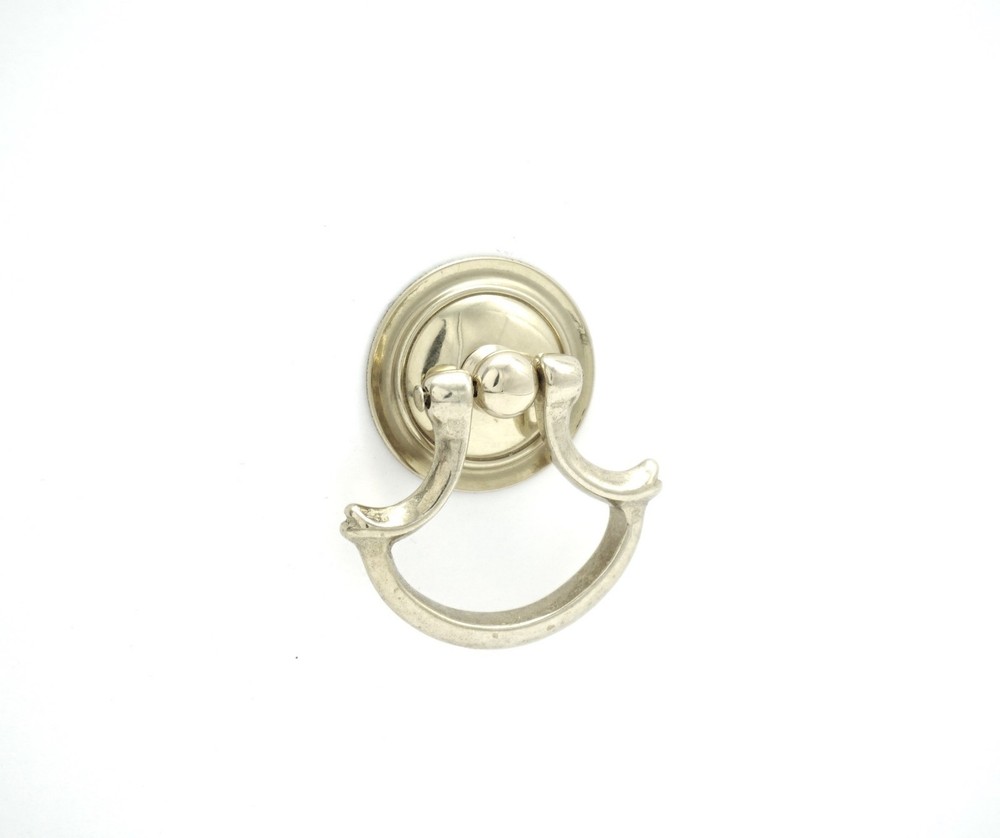 Small Brass Knob Furniture Bow Pull Cabinet Bow Pull Jewelry Box Pull Bin Pull