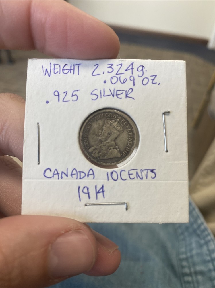 Canada 10 Cents Silver