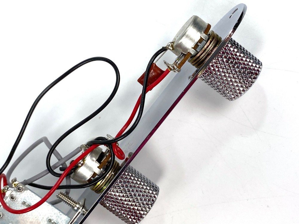 OEM Fender Squier Tele CONTROL PLATE w/ POTS & KNOBS Telecaster Affinity Screws