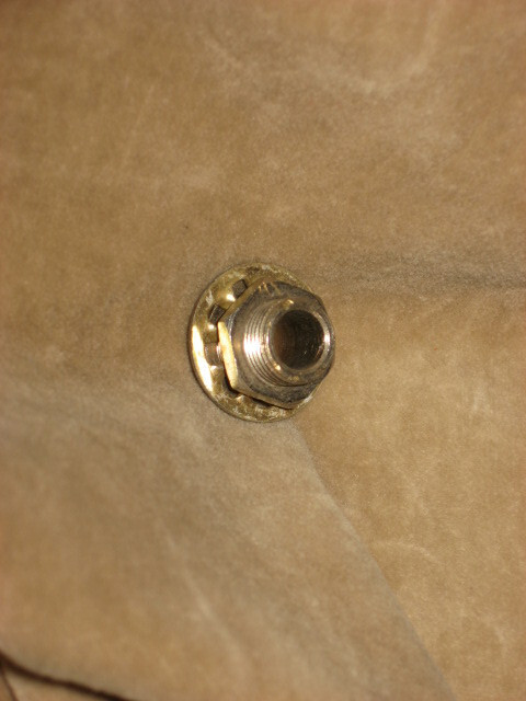 Shaft Bushing, 1/4", used, 7/16" long