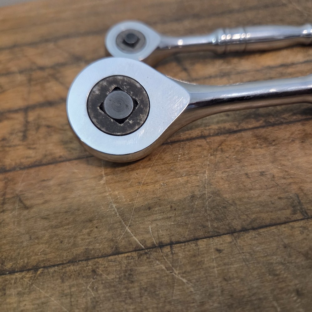 T&E Tools ~ 3/8" & 1/4" Drive SRC150 & SRCO100 Push Through Gearless Ratchet