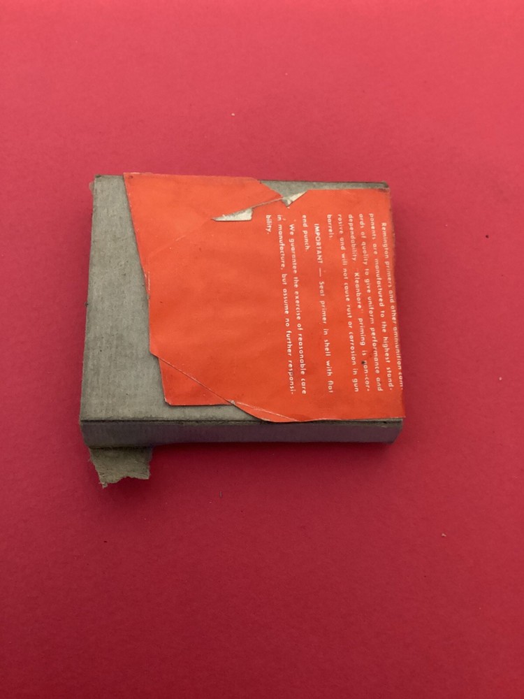 EMPTY Ammo Box REMINGTON KLEANBORE