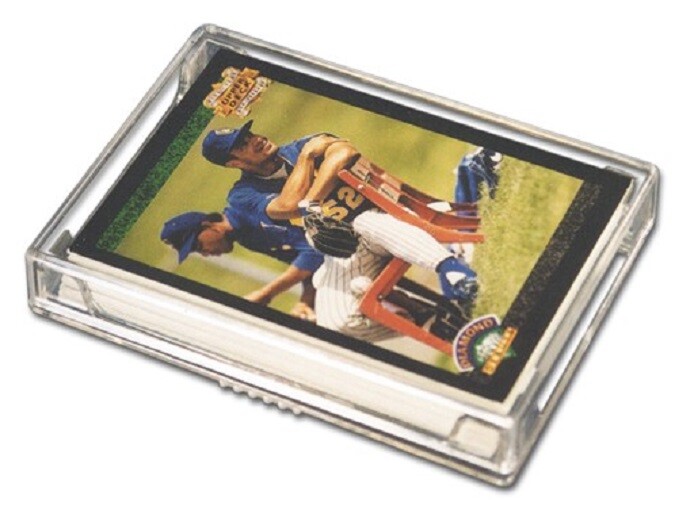 (30 Boxes) Pro-Mold 2 Piece Plastic Card Storage Box (25 Count Size) Slider Box