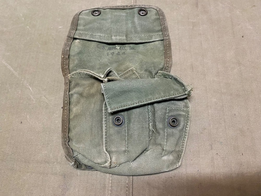 ORIGINAL WWII US ARMY M1944 JUNGLE FIRST AID KIT CARRY POUCH-1944,