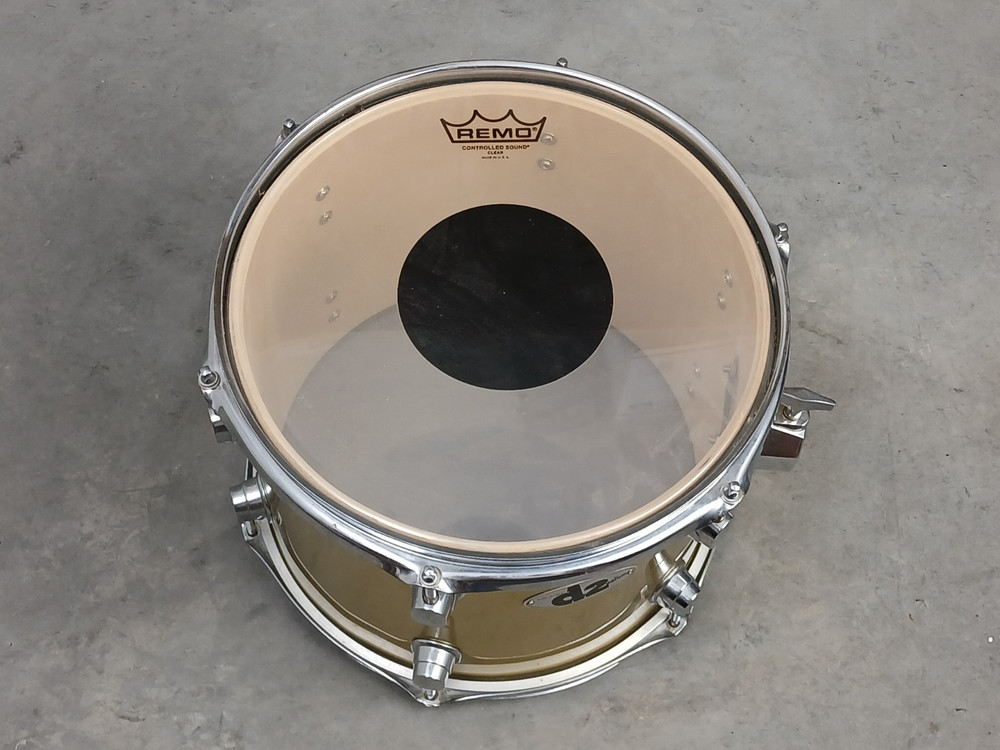 DdRUM D2 12" SILVER TOM DRUM