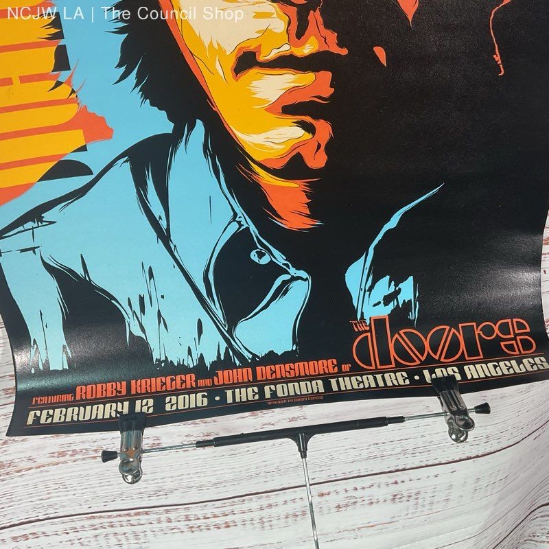 The Doors: A Celebration for Ray Manzarek Rock Concert Poster by Danny Excess