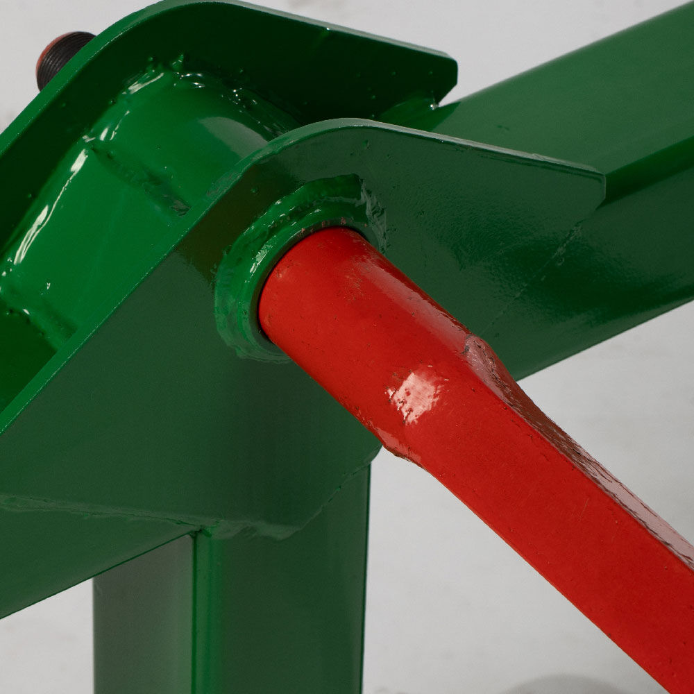 Titan Attachments Green Global Euro Hay Frame Attachment with 49" Hay Spear