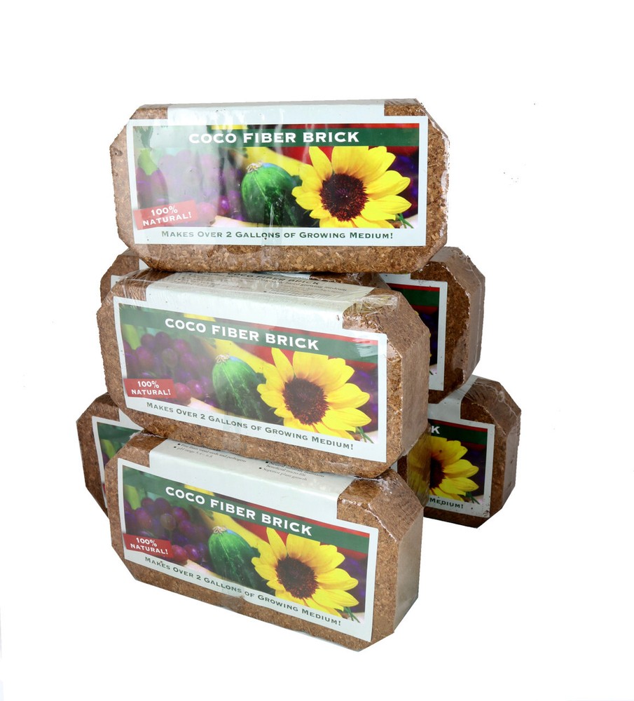 Coco Brick - for Composting Toilets, Seed Starting, and Soil Amendment