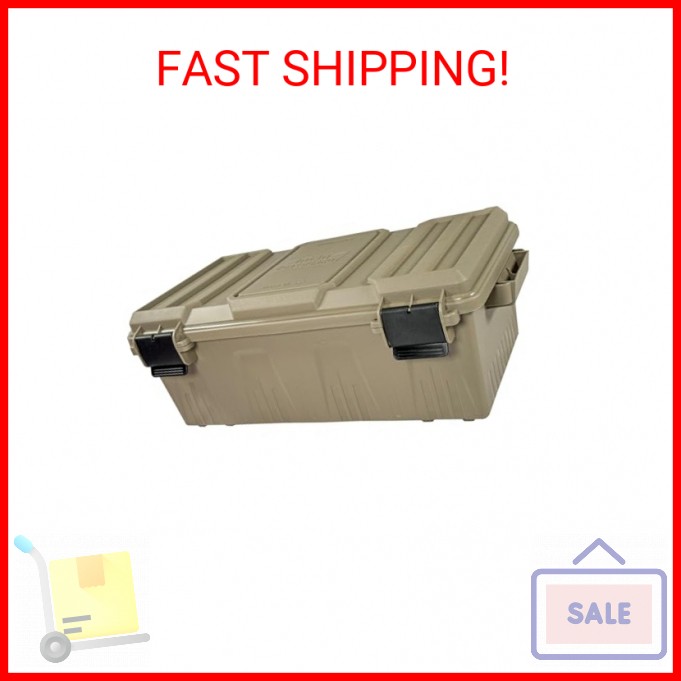 MTM ACDC30, Divided Ammo Crate Utility Box, Water- Resistant, Stackable, Snap La
