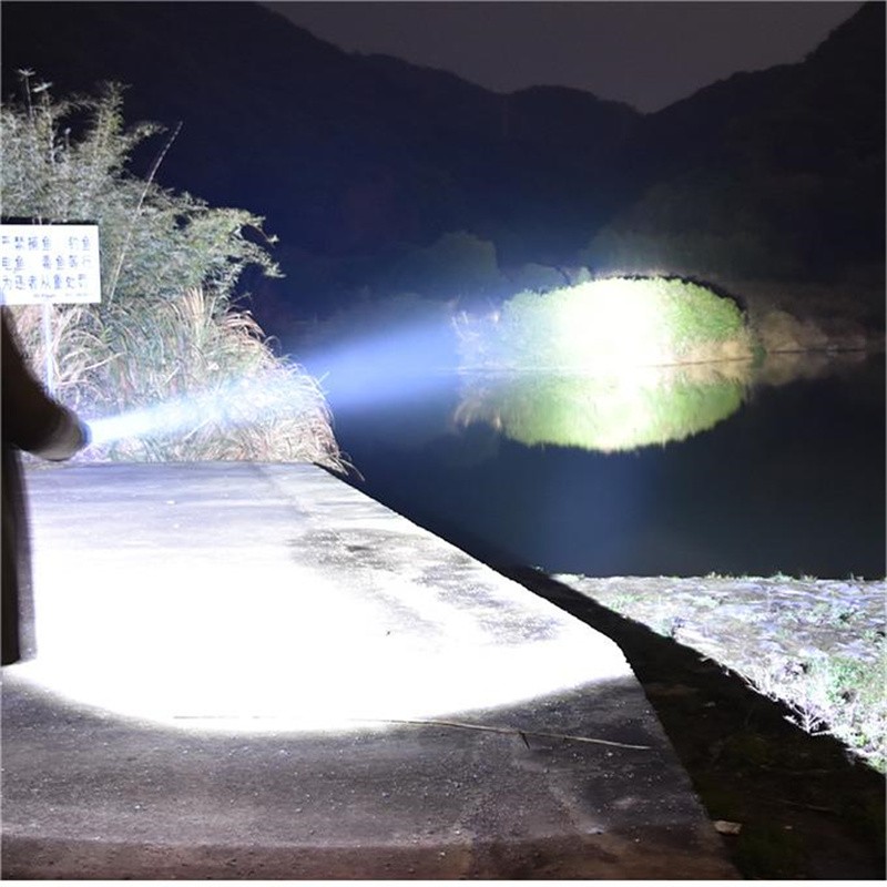 Magnetic COB LED Work Light USB Rechargeable Camping Light Flashlight+Headband
