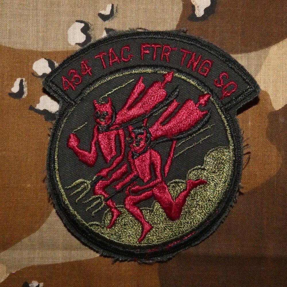 Vintage USAF 434th Tactical Fighter Training Squadron Subdued Patch