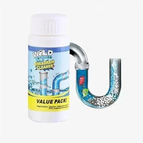 Wild Tornado Powerful Sink Drain Cleaner High Efficiency Clogging Cleaner