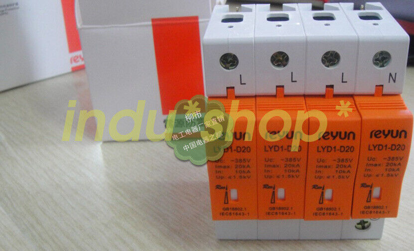 Protector LYD1-D20 4P Surge Protector Arrestor 20KA