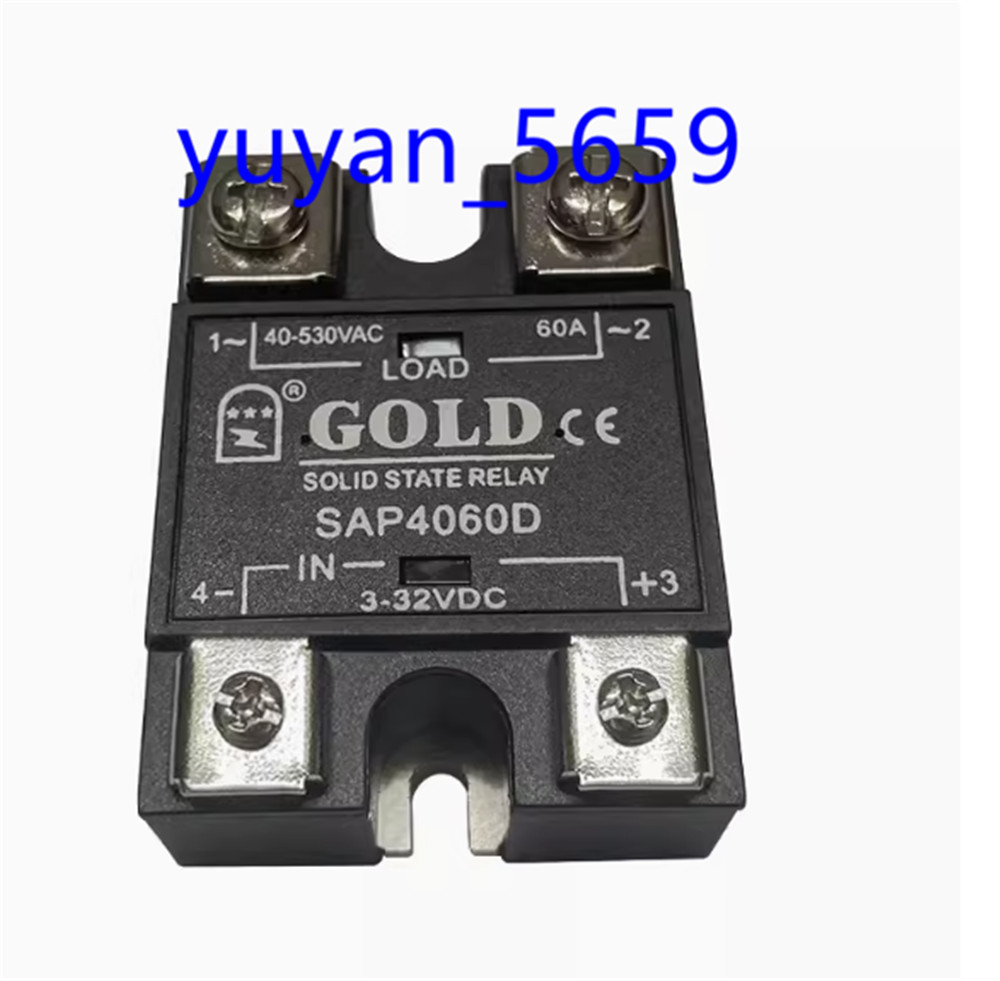 1PCS New For GOLD Solid state relay SAP4060D 60A #2832 LY