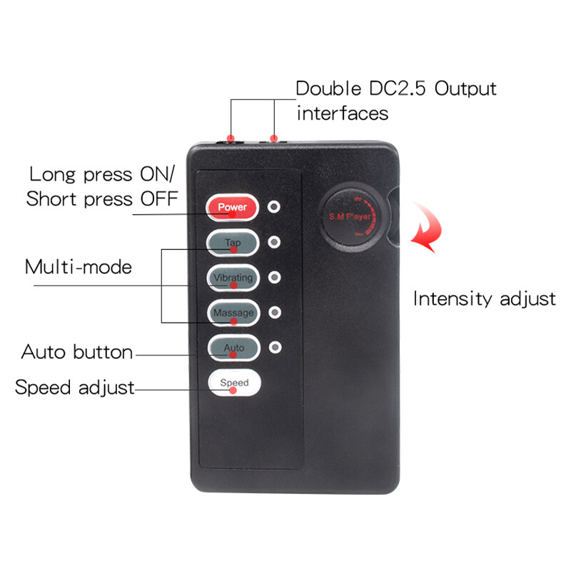 Electric Penis-Stretcher Enhancer-Ball-Scrotum-Ring-Delay-Ejaculation Men Remote