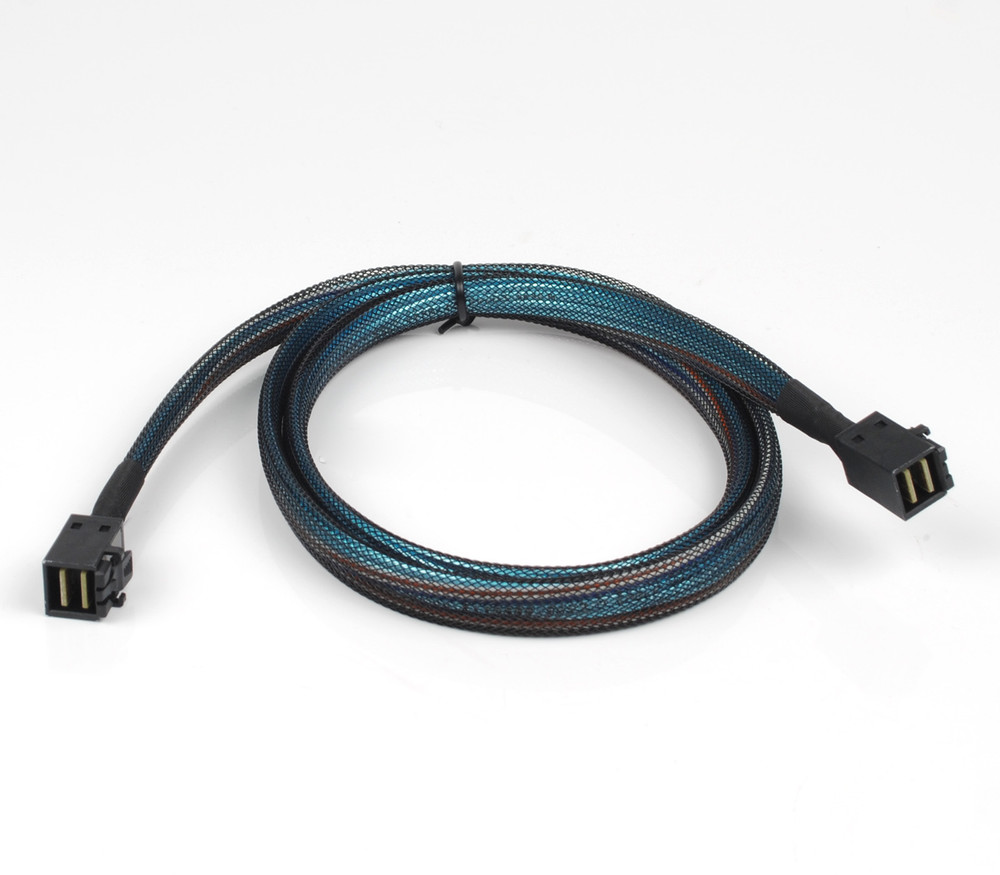 New MINI SAS SFF 8643 to SFF-8643 server 12G array card data cable (100 Cm)