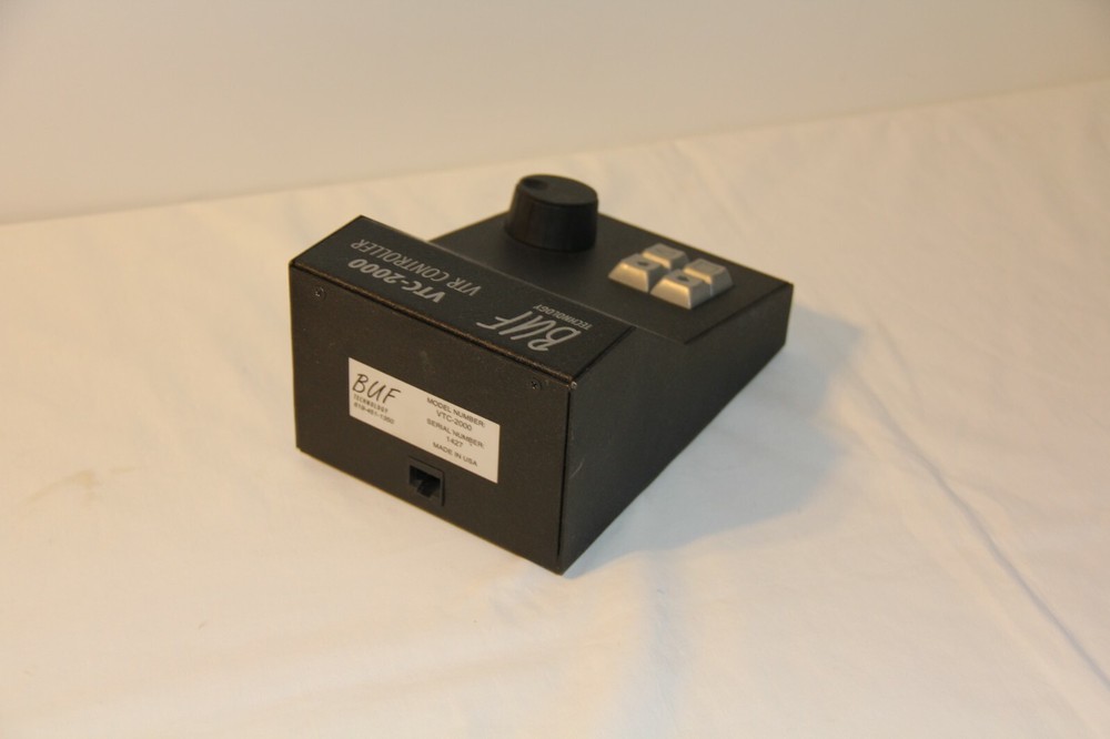 BUF Technology VTC-2000 VTR-Controller Compact Table Top Unit