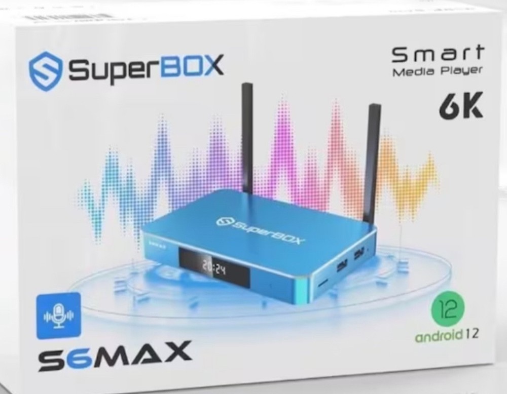 Superbox S6 Max Smart TV Box Android Streaming Media Player