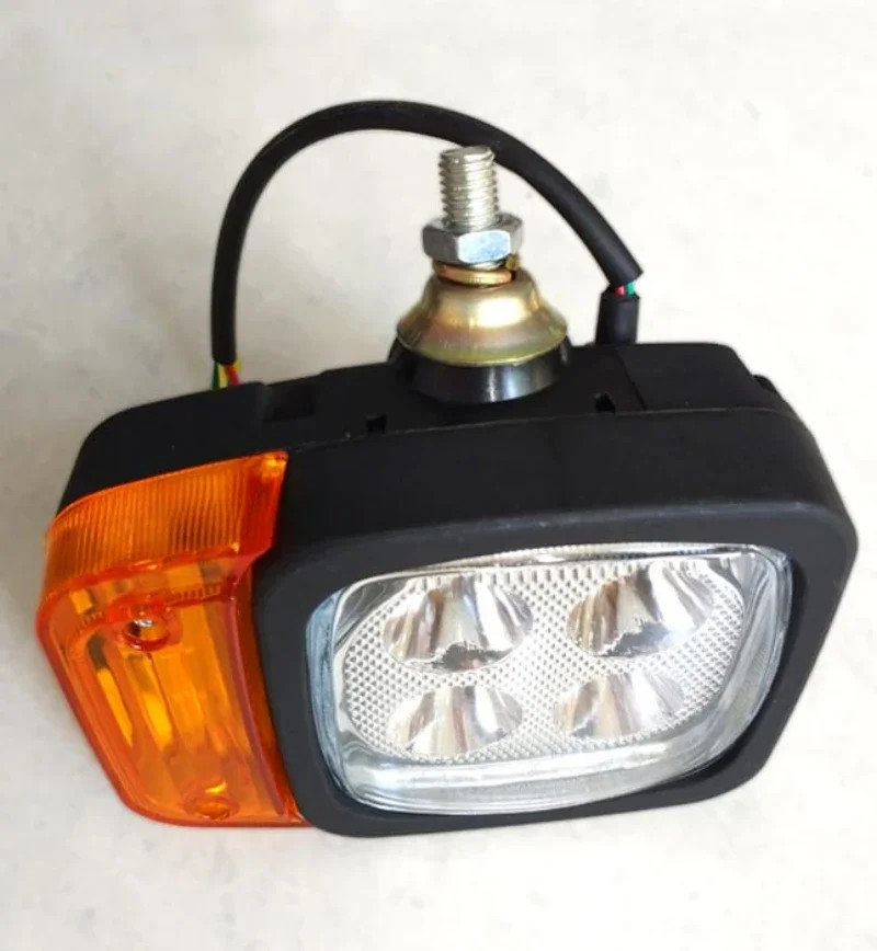 1pc Right LED Combination Light Headlight With Turn Signal