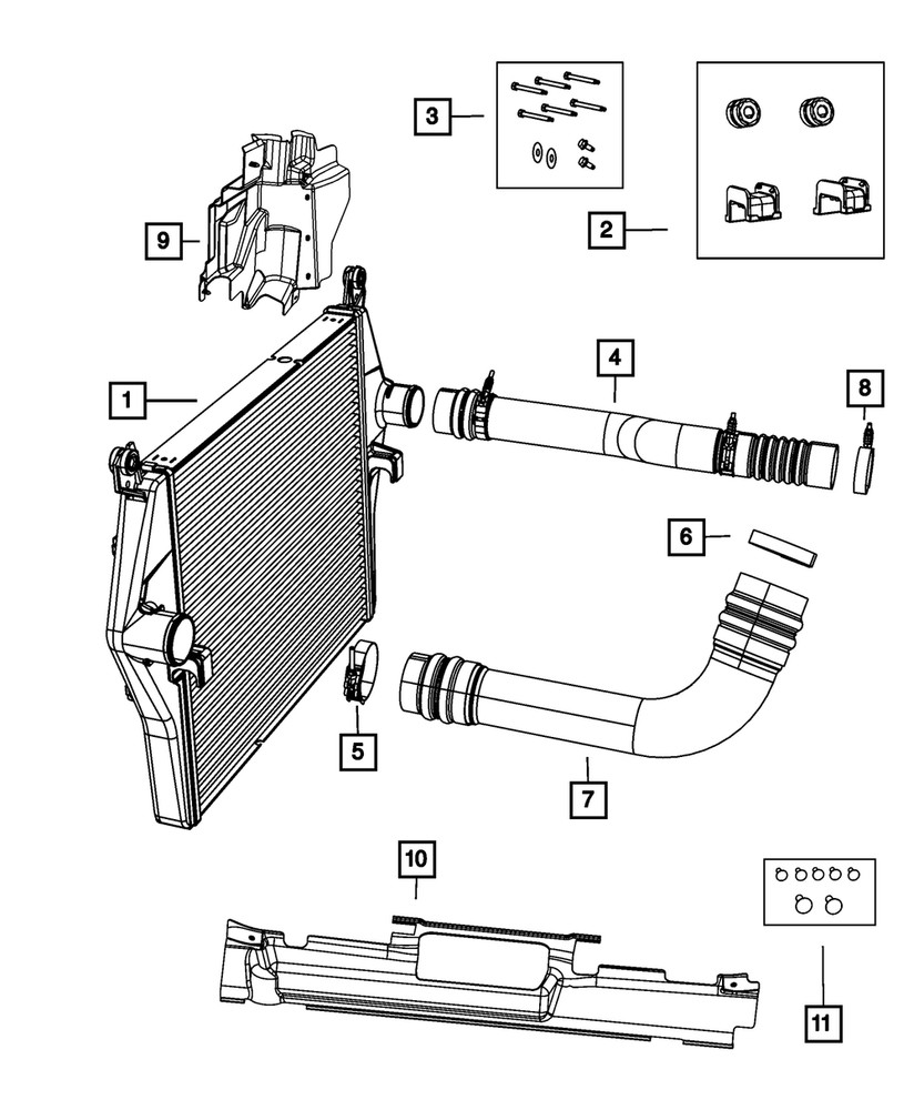 Genuine Mopar Hose Clamp 68359596AA