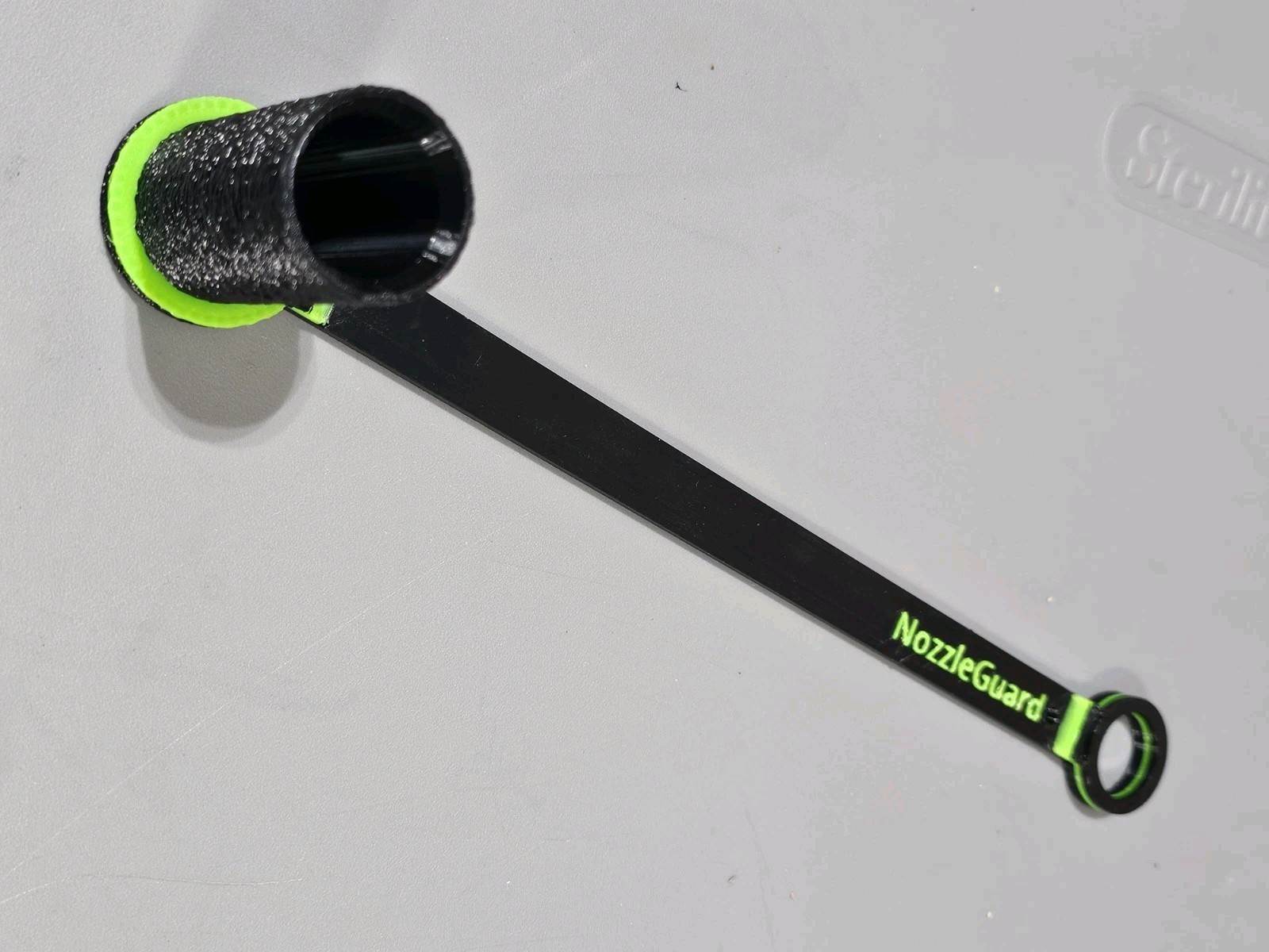 Fuel Nozzle Cover. Gas Pump Cap Lid Guard NozzleGuard 3/4" and 1 in. Compatible