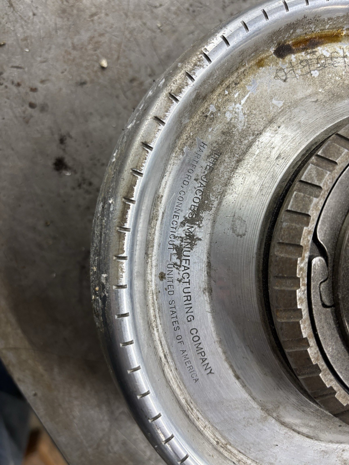 Jacobs Rubber Spindle Nose Lathe Flex Collet Chuck L00 Mount 91-T00 NO COLLETS