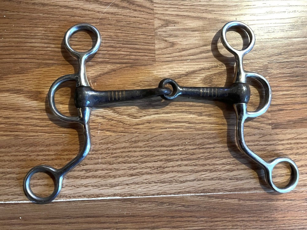 Short Shank 5” Western Tom Thumb Snaffle Bit
