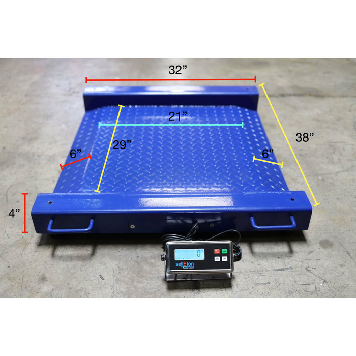 SL-917 38 x 33 Portable Drum Scale