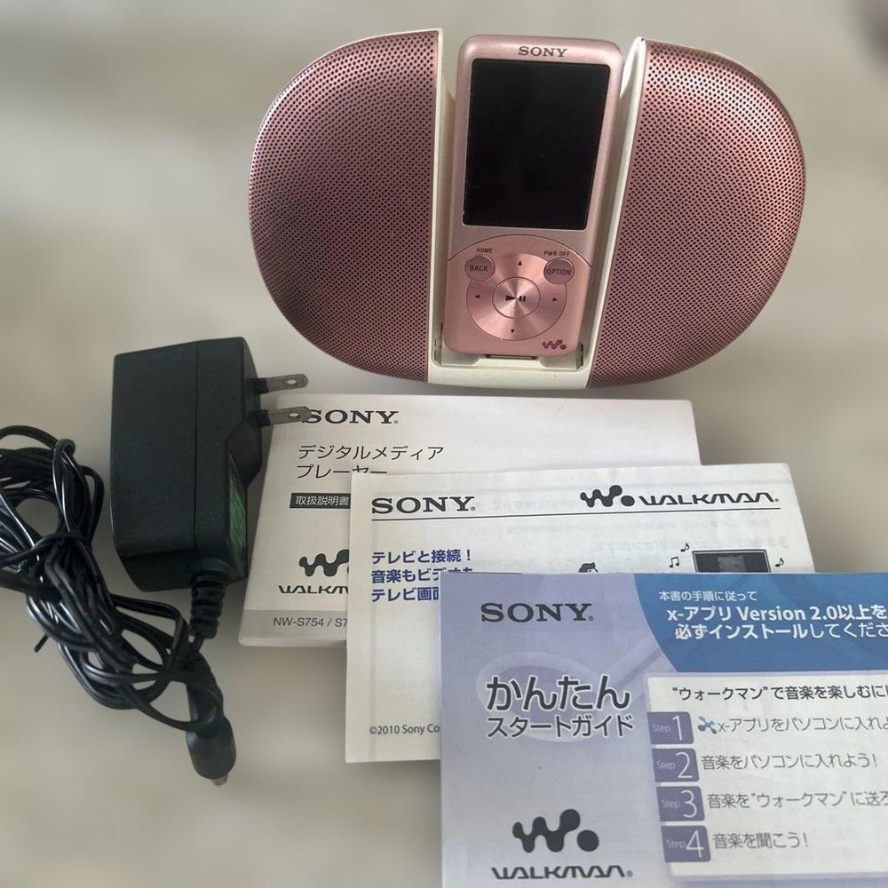 SONY NW-S754 Digital Media Player (Pink)