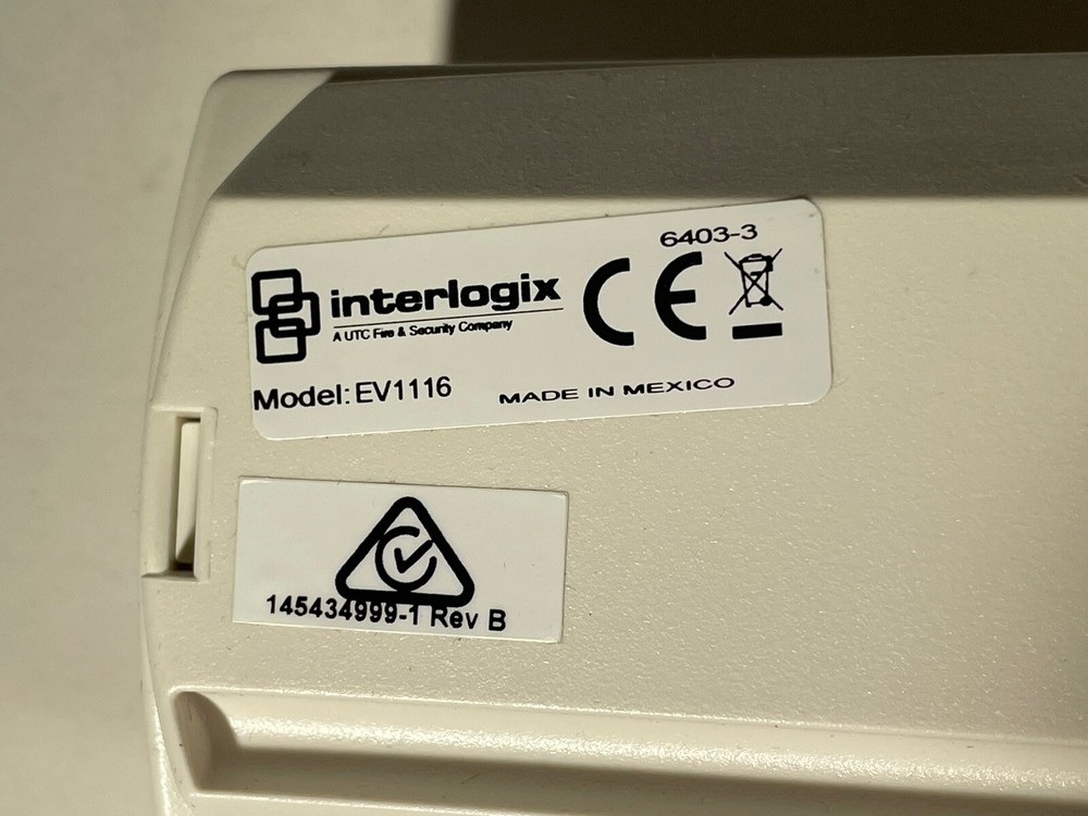 Interlogix Aritech PIR Motion Sensor EV1116 NOS NOB AS IS