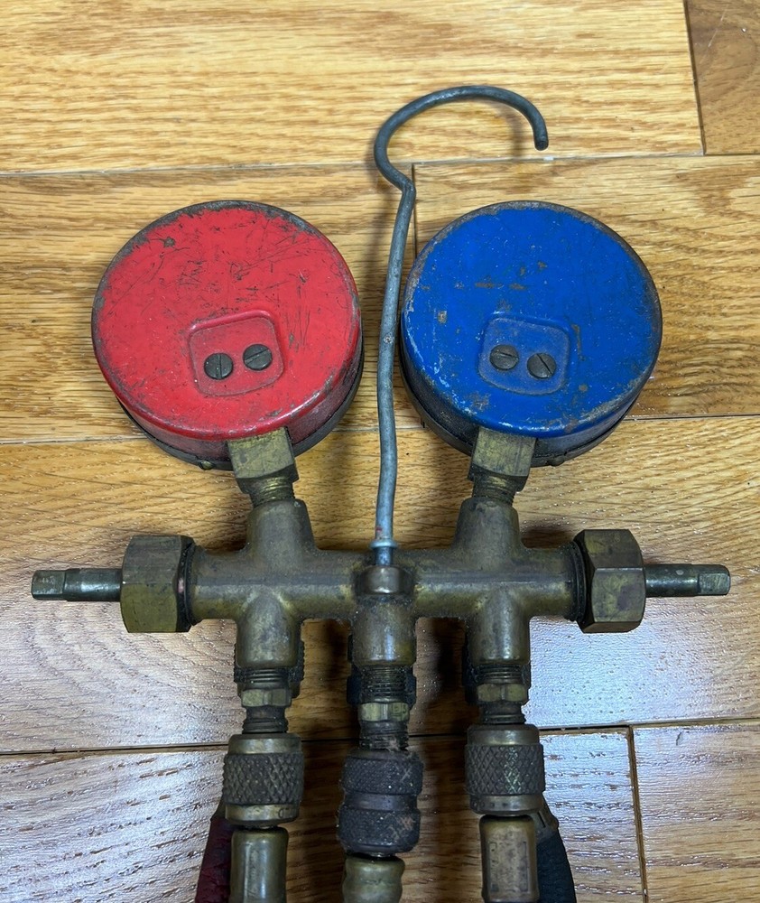 Vintage Uniweld HVAC Guages Untested
