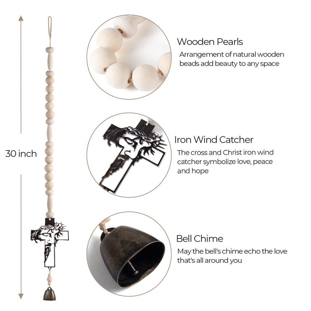 Rustic Christian Wind Chime
