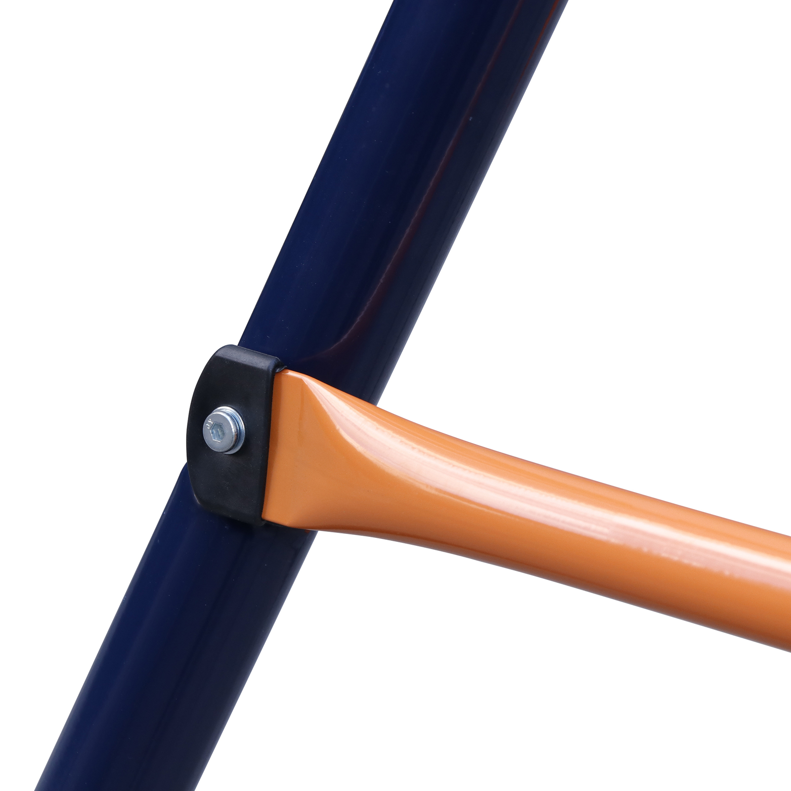 Double Kids Play Swing Set w/ 2 Seats & 1 Glider for Outdoor Backyard Heavy-Duty