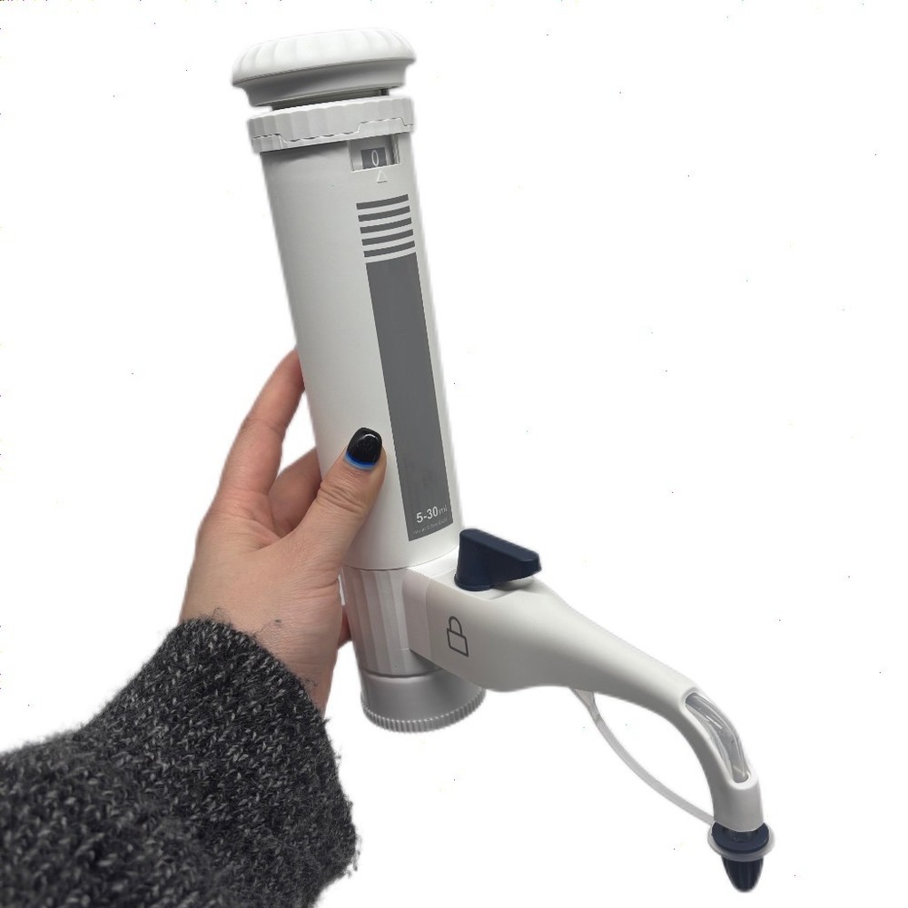 Lab Bottle-Top Liquid Dispenser Volume Range Optional For Liquid Separation New