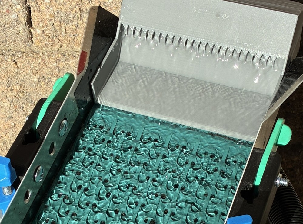 6” Cleanup Power Sluice Header Box