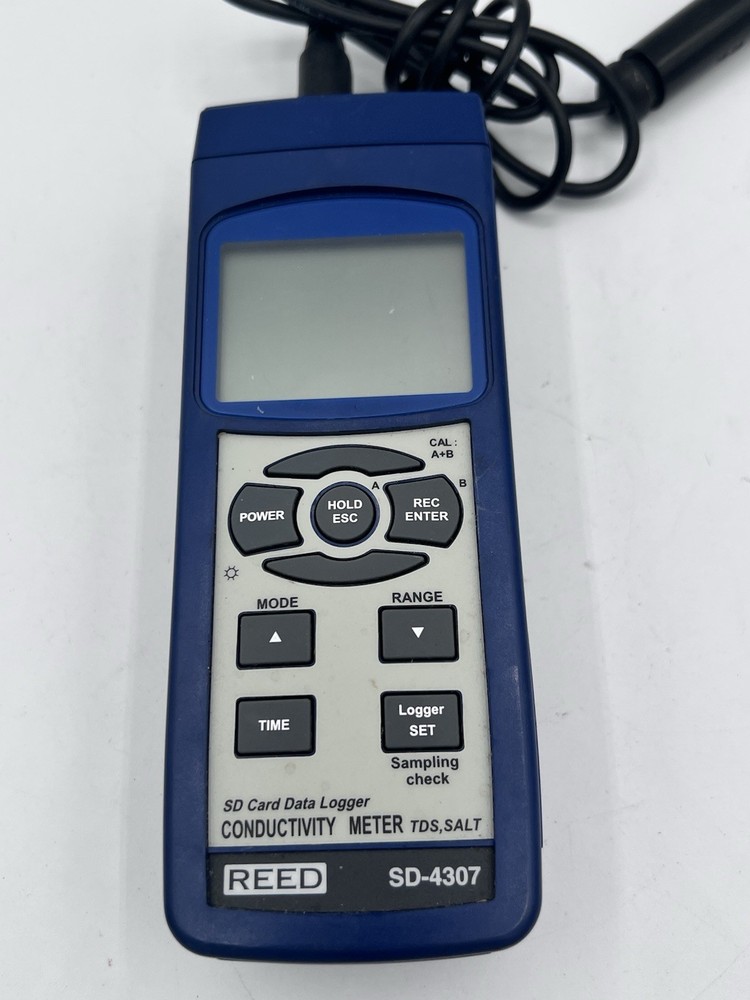 Reed Instruments SD-4307 Data Logging Conductivity/TDS/Salinity Meter