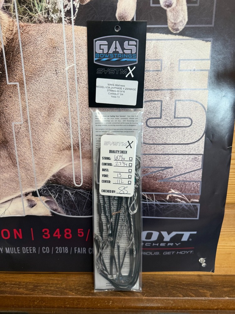 Gas Bowstrings Systm x Mathews V3X 29 PHASE 4 29 Bow string Set System SPEED