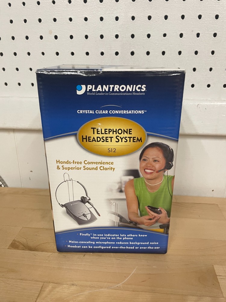 Plantronics S12 Corded Telephone Headset System