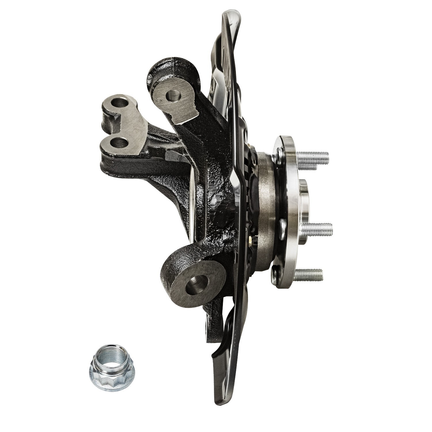 AWD Pair Front Steering Knuckles Wheel Hub Bearings for 2011-2017 Toyota Sienna